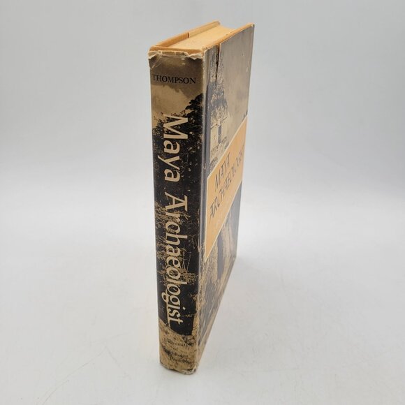 Maya Archaeologist by J. Eric S. Thompson Vintage 1963 Third Printing HCDJ BK050 - Picture 2 of 11